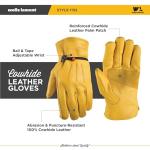 Wells Lamont Leather Work Gloves for Men