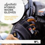 Wells Lamont FX3 Touchscreen Work Gloves - Medium