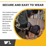 Wells Lamont FX3 Touchscreen Work Gloves - Medium