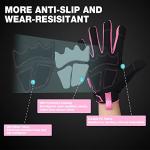 WORKPRO Touch Screen Safety Work Gloves, Pink