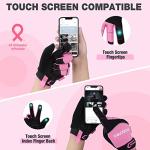 WORKPRO Touch Screen Safety Work Gloves, Pink