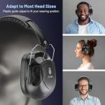 2 Pack Noise Canceling Headphones for Shooting