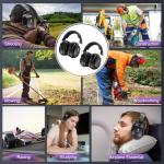 2 Pack Noise Canceling Headphones for Shooting
