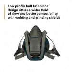 3M Quick Latch Half Facepiece Respirator 6502QL