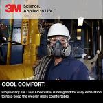 3M Quick Latch Half Facepiece Respirator 6502QL