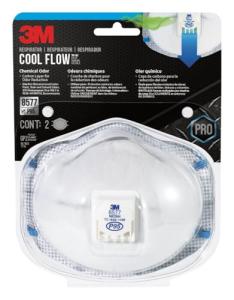 3M P95 Respirator 8577, 2 Pack, Odor Control