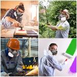 WAKYFLX Half Face Respirator for Dust and Chemicals
