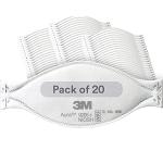 3M Aura N95 Respirators, Pack of 20