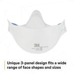 3M Aura N95 Respirators, Pack of 20