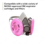 3M Half Facepiece Respirator Kit, Size Small
