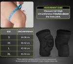 RDX Anti-Slip Knee Pads for Work and Sport