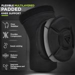 RDX Anti-Slip Knee Pads for Work and Sport