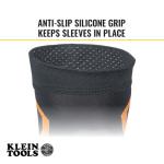 Klein Tools Knee Pad Compression Sleeve, Black, S/M