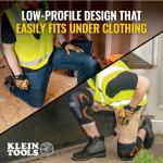 Klein Tools Knee Pad Compression Sleeve, Black, S/M