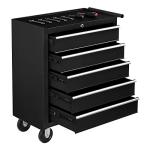 TUFFIOM 5-Drawer Rolling Tool Chest with Lock