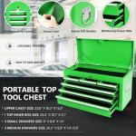 8-Drawer Rolling Tool Chest with Locking Mechanism