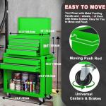 8-Drawer Rolling Tool Chest with Locking Mechanism