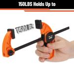 Mr. Pen Quick Grip Bar Clamps, 6", 2 Pack