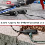 UltraPro 15 Ft Power Strip with 3 Outlets