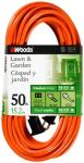 Southwire 50 Foot Outdoor Power Extension Cord