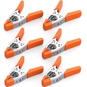 HORUSDY 6-Piece Heavy Duty Spring Clamps Set