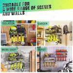 SUNALLY Heavy Duty Tool Organizer with Drill Holders