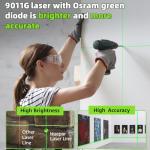 Huepar 100Ft Self-Leveling Green Laser Level