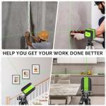 Huepar 100Ft Self-Leveling Green Laser Level