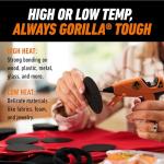 Gorilla Mini Hot Glue Gun Kit with Sticks