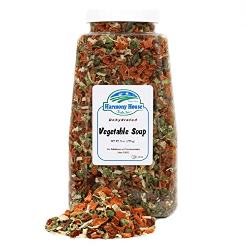 Dehydrated Vegetable Soup Mix - 12 oz Jar
