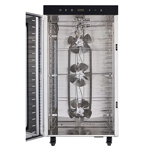 Commercial Stainless Steel Food Dehydrator - 24 Tray