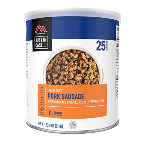 Mountain House Cooked Pork Sausage - Freeze Dried Food
