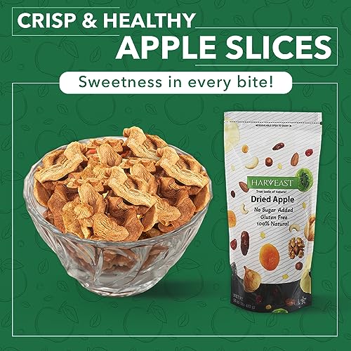 Harveast Dried Apple Slices - Healthy Snack 280g