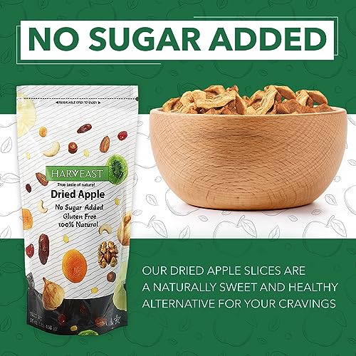 Harveast Dried Apple Slices - Healthy Snack 280g