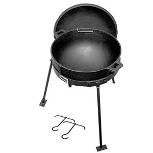 Bayou Classic 7-Gallon Cast Iron Jambalaya Pot
