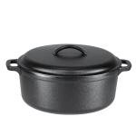 Amazon Basics 7-Quart Pre-Seasoned Cast Iron Pot