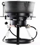 1740A Black Cast Iron Jambalaya Pot