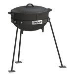Bayou Classic 7-Gallon Cast Iron Jambalaya Pot