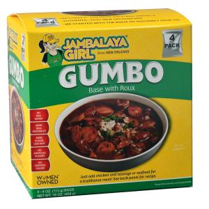 New Orleans Gumbo Base and Roux Mix, 4 Pack