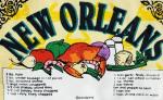 New Orleans Seafood Jambalaya Quilted Pot Holder