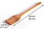 18-Inch Heavy Duty Wooden Cajun Stir Spoon