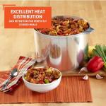 IMUSA Heavy Duty 14 Quart Aluminum Jambalaya Pot