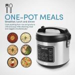 20-Cup Electric Jambalaya Pot with Stainless Steel