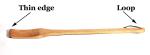 18-Inch Heavy Duty Wooden Stir Spoon for Jambalaya
