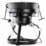 Portable Propane Outdoor Cooker with Cast Iron Pot