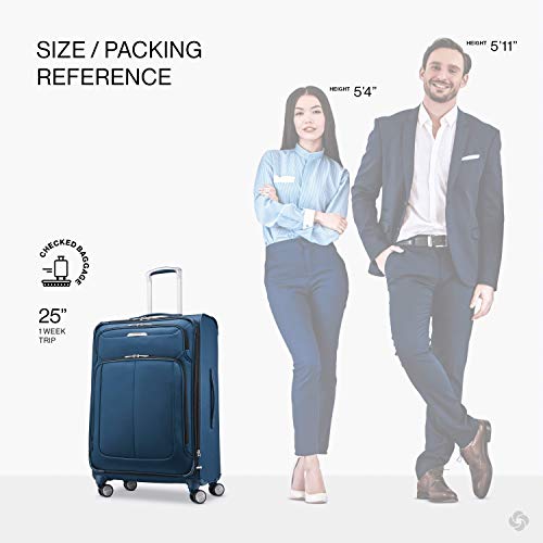 Samsonite DLX Softside Luggage with Spinners