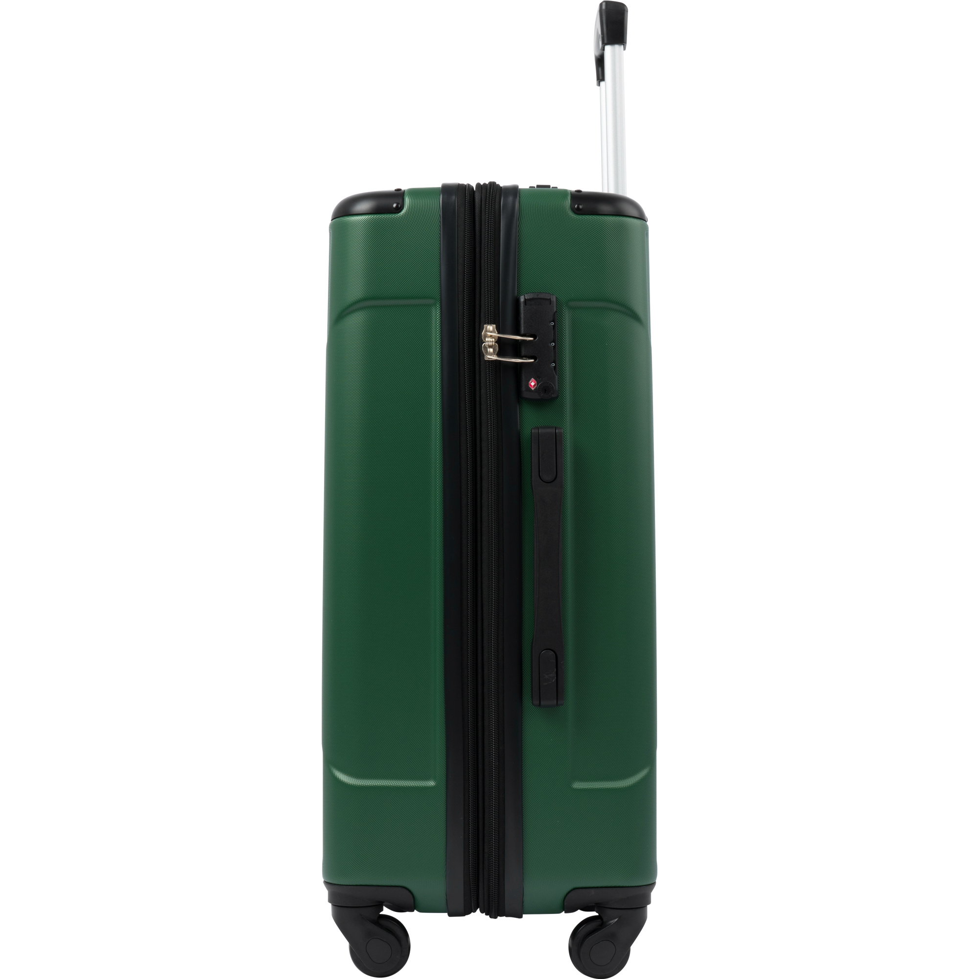 Green TSA 24" Spinner Luggage Suitcase