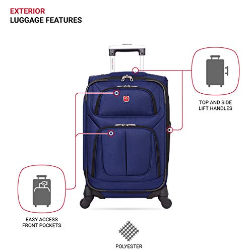 SwissGear Sion Spinner Luggage - Blue