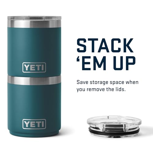YETI Rambler 10 oz Stackable Lowball - Agave Teal