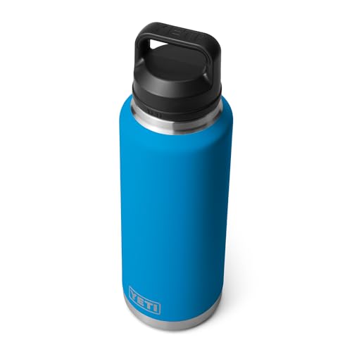 YETI Rambler Vacuum Insulated Bottle, Big Wave Blue